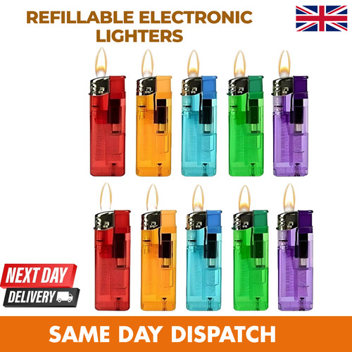 Refillable electronic lighters - electronic,
