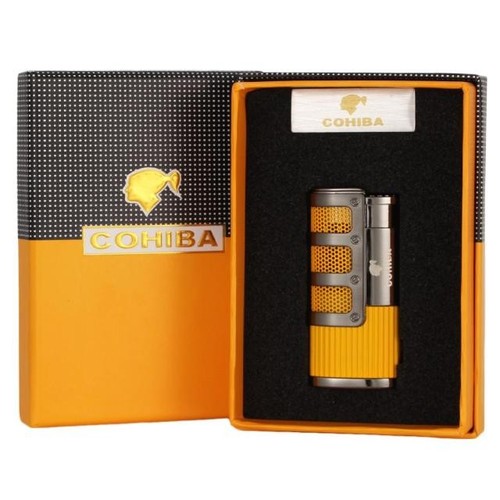 New yellow windproof - new, butane