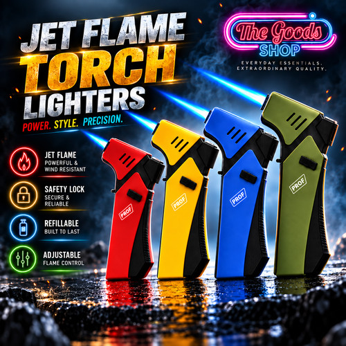 Prof jet flame torch lighter - prof,