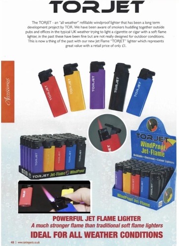 Torjet windproof jet - torjet, flame