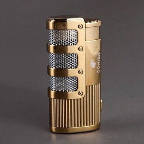 New gold windproof - windproof, butane