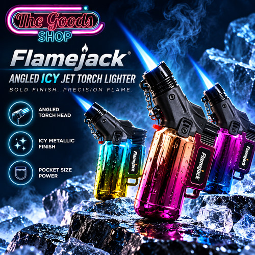 Flamejack icy angled jet torch - flamejack,