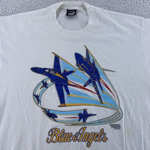 Vintage blue angels shirt mens - angels,