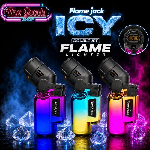 Flame jack angled double - flame,