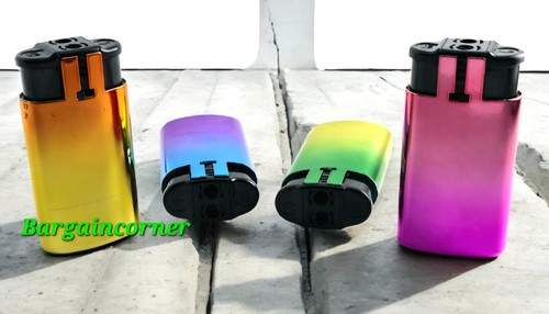 Dual flame lighters soft jet - lighters,
