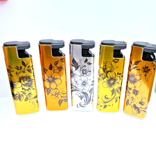 Lighters flowers jet - jet, windproof