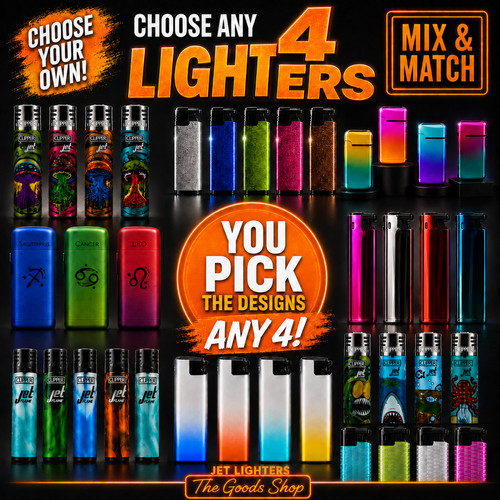Pick any jet lighters mix - pick,